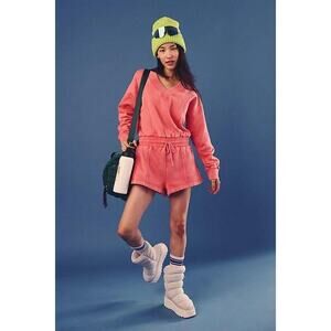 NWT FP Movement Intercept Romper | Color Hibiscus | Size Large